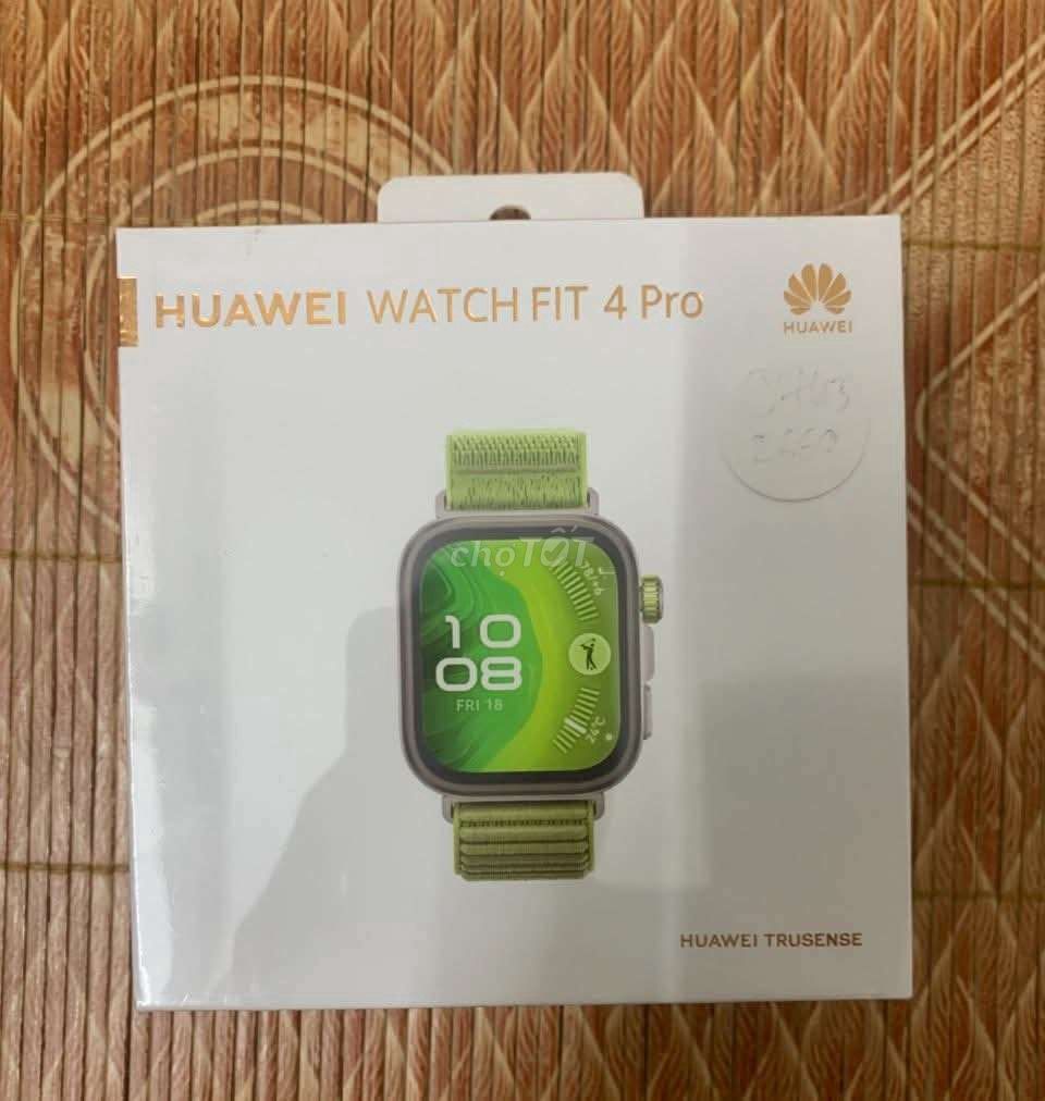 Huawei Watch Fit 4 Pro Xanh lá New Seal. Mua bán Thiết bị đeo thông minh tại Thành phố Biên Hòa Đồng Nai được đăng bởi Trần Quốc Thái hình 1
