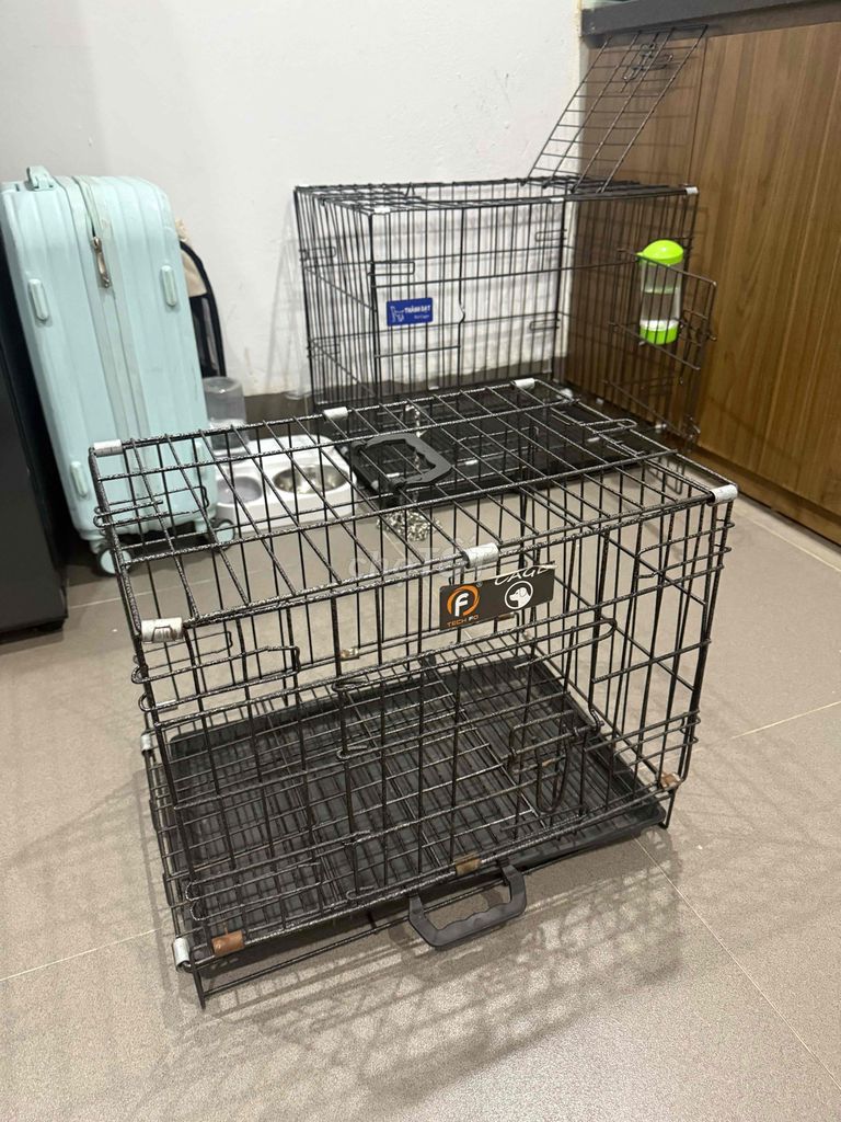 Lồng vận chuyển chó mèo Kim loại Đen. Mua bán Phụ kiện, Thức ăn, Dịch vụ tại Quận Cầu Giấy Hà Nội được đăng bởi Quyền hình 1