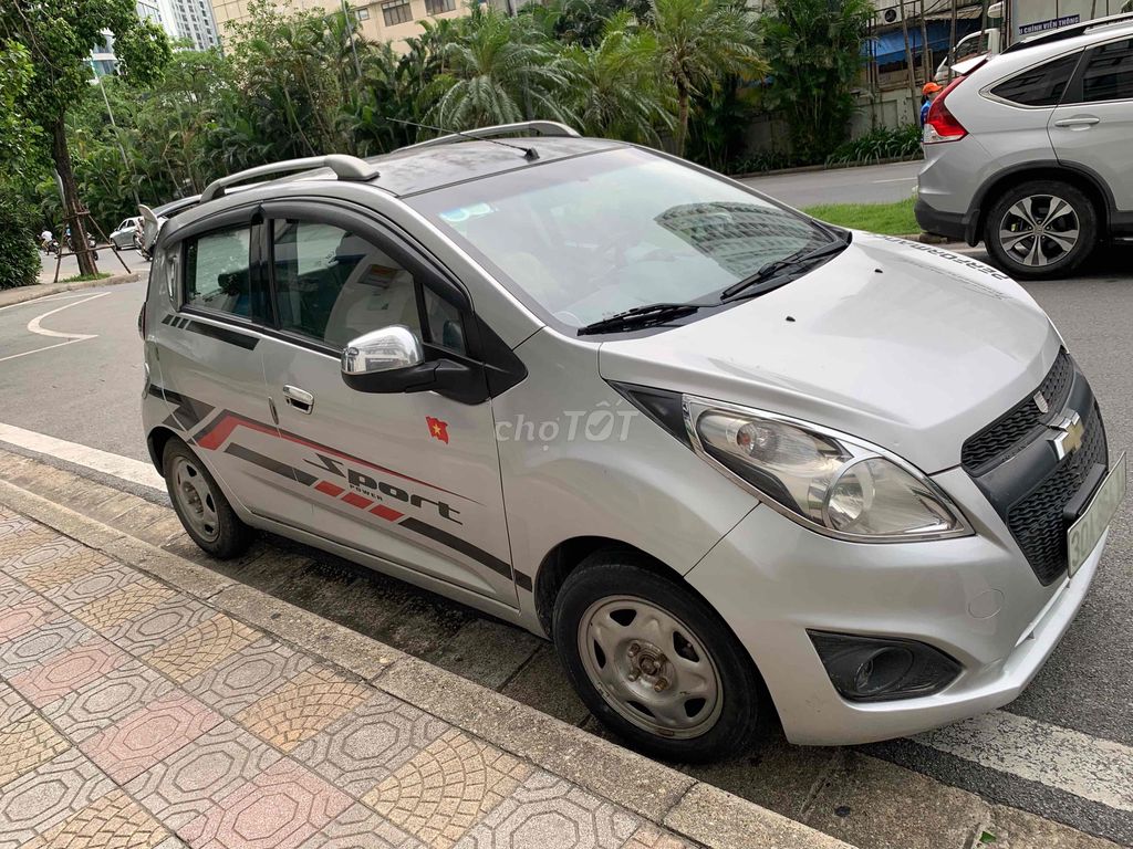 Chevrolet Spark LS Bạc 5 chỗ 2015. Mua bán Ô tô tại Quận Tây Hồ Hà Nội được đăng bởi Nguyễn Tuấn Anh hình 3