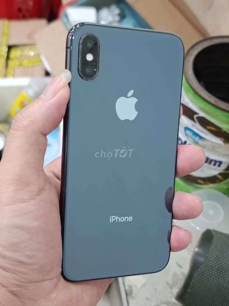 (Đà Nẵng) Iphone X 256gb full cn màn zin p100