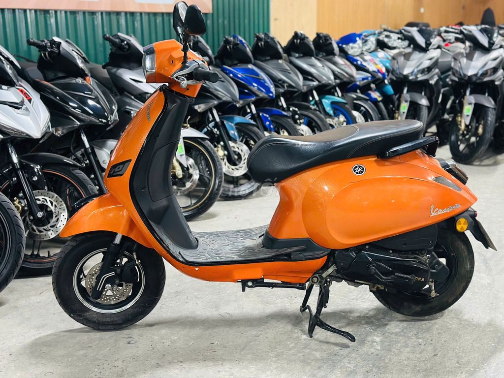 XE MÁYTHANH TÙNG_VESPA 50CC MÀU CAM XE RẤT ĐẸP. Mua bán Xe máy tại Quận Nam Từ Liêm Hà Nội được đăng bởi THANH TÙNG hình 6