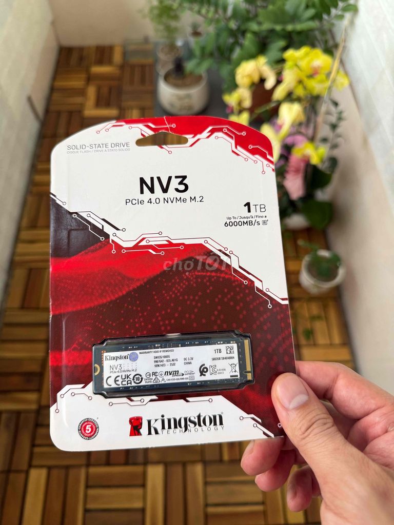 SSD Kingston NV3 1TB – Hàng mới, bảo hành chính hã. Mua bán Linh kiện (RAM, Card...) tại Quận 3 Tp Hồ Chí Minh được đăng bởi Văn hình 1