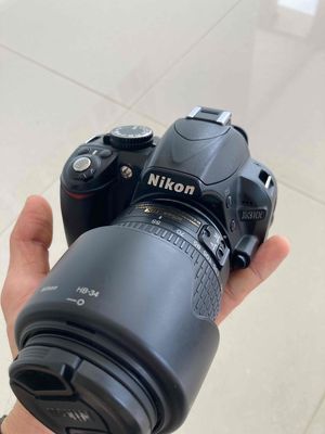 Nikon D3100 + lens 55-200