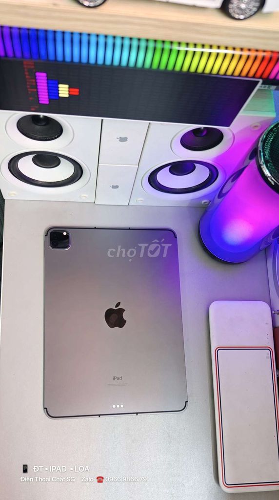 Apple iPad Pro M1 2021 5G Xám Zin Áp Bán GL. Mua bán Máy tính bảng tại Quận Tân Bình Tp Hồ Chí Minh được đăng bởi Hùng hình 1