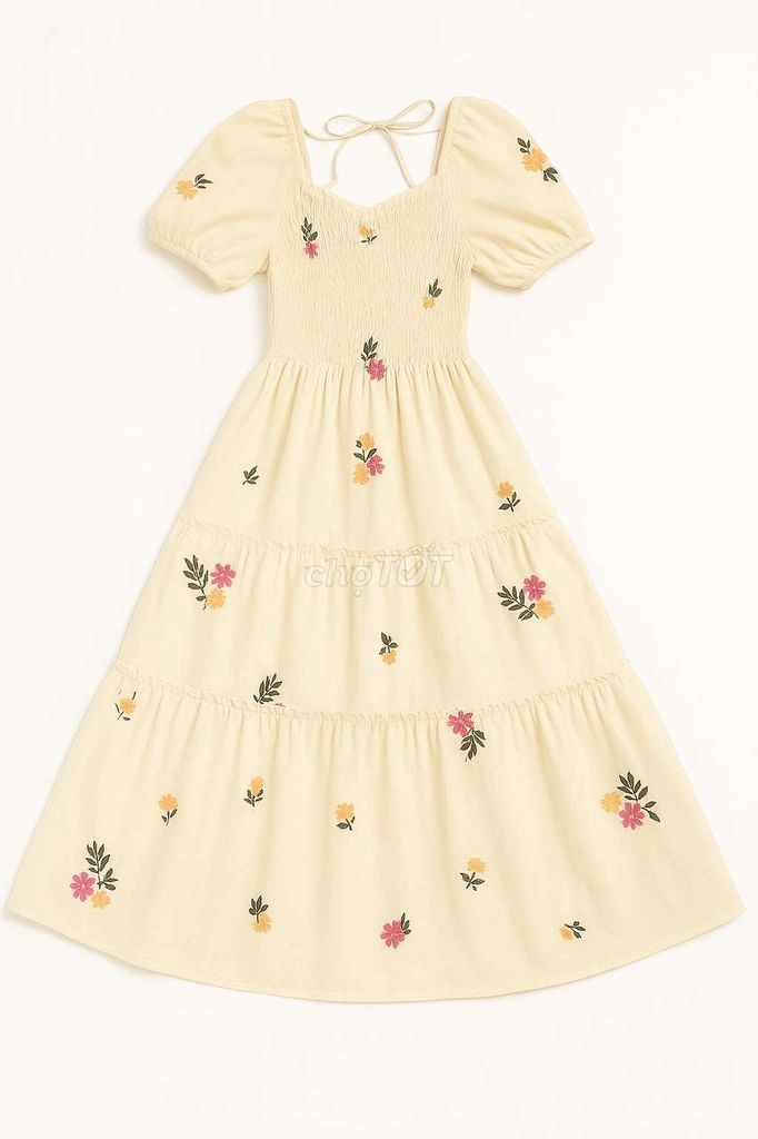 Váy xô hoa thêu size L. Mua bán Quần áo tại Thành phố Thủ Đức Tp Hồ Chí Minh được đăng bởi DauPassDo hình 1
