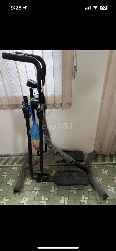 Máy đi bộ trên không Kim loại Đen. Mua bán Đồ thể thao, Dã ngoại tại Quận 10 Tp Hồ Chí Minh được đăng bởi Dương Bảo hình 1