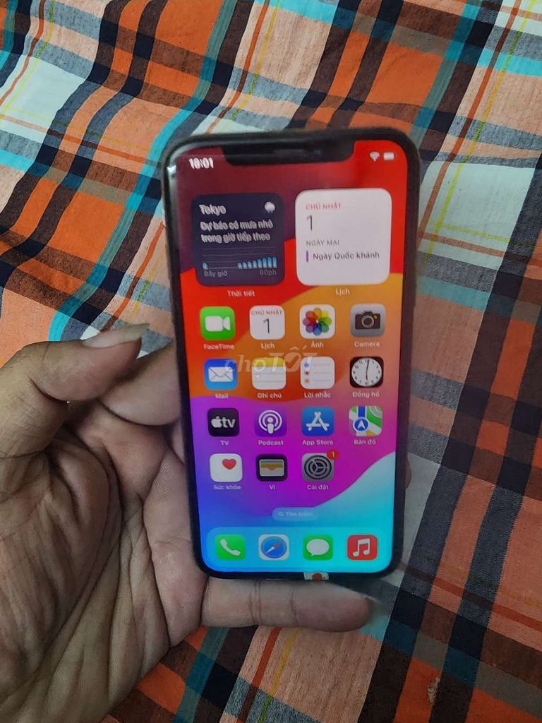 Iphone Xs quốc tế 64gb zin all truetone face id ok