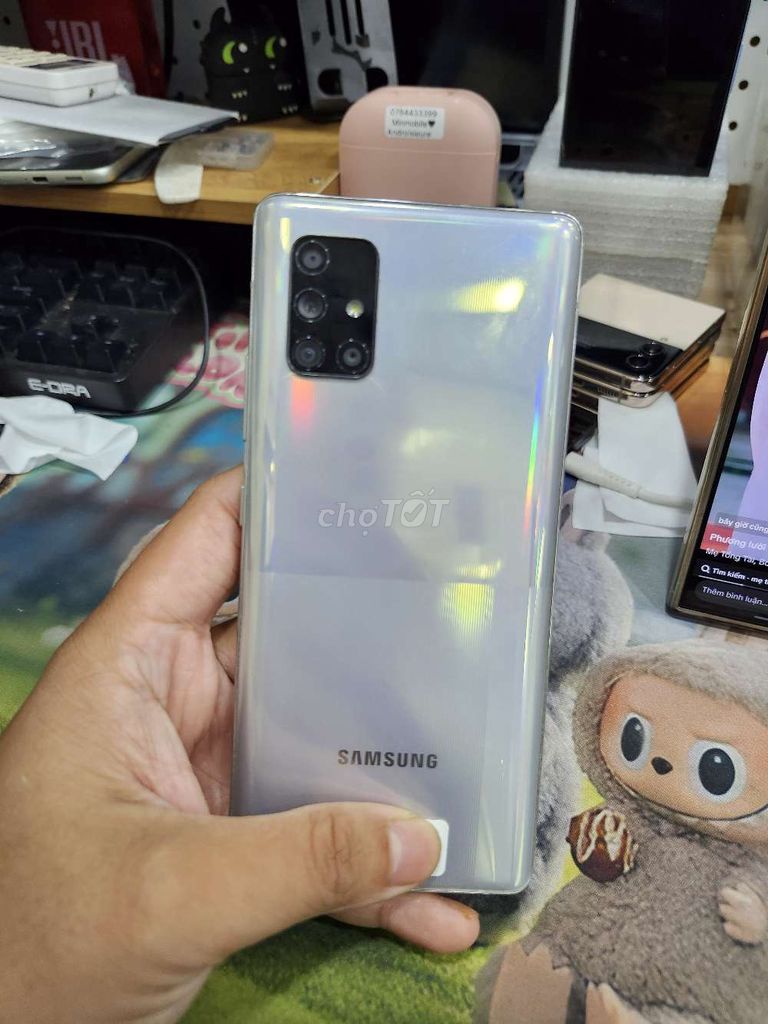 Samsung A71 8GB/128GB Bạc. Mua bán Điện thoại tại Quận 8 Tp Hồ Chí Minh được đăng bởi zzminphonezz hình 1