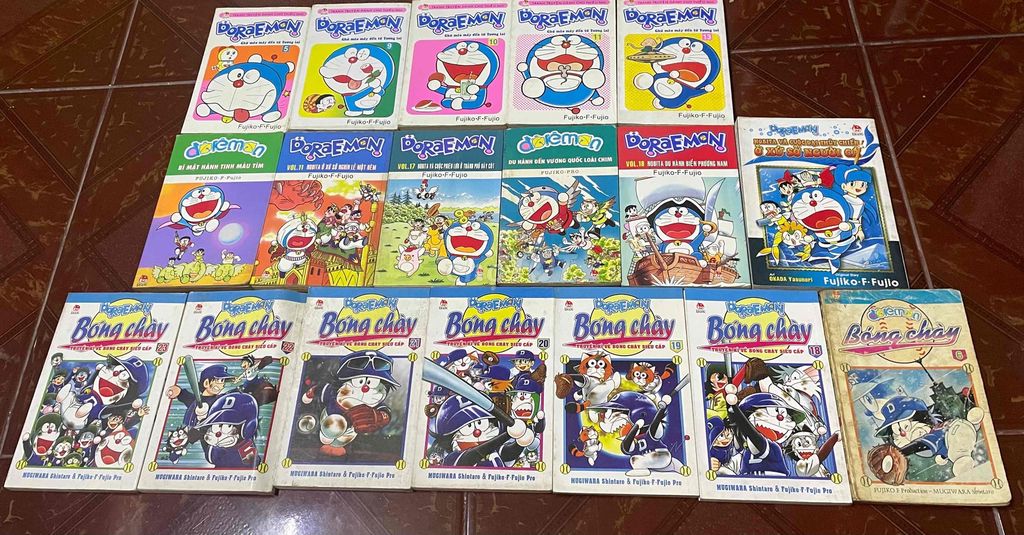 Doraemon lẻ, truyện dài, bóng chày