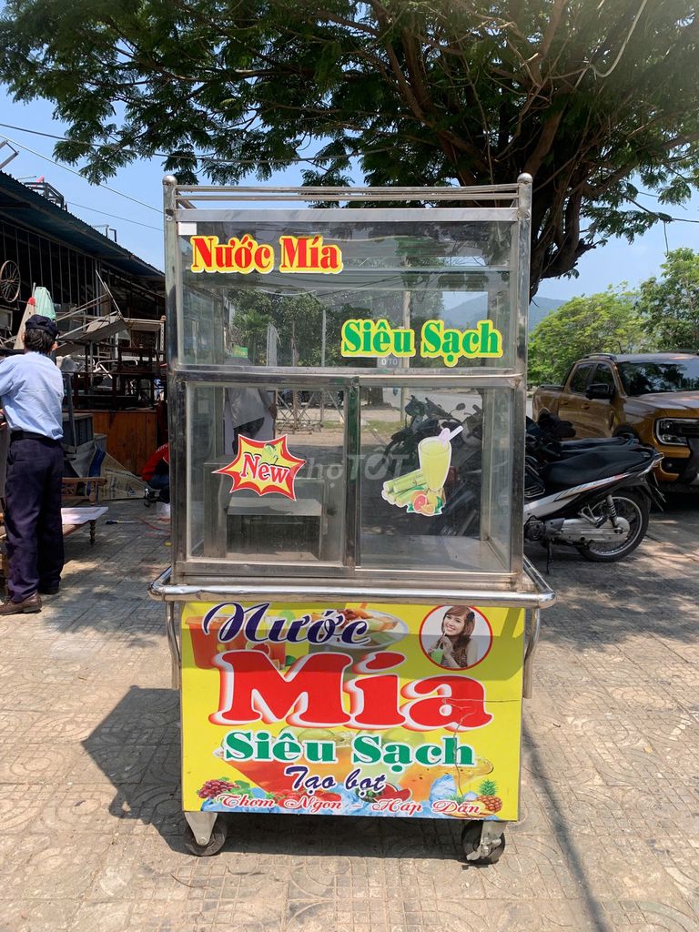 Xe đẩy bán hàng Thép không gỉ. Mua bán Đồ chuyên dụng, Giống nuôi trồng tại Quận Sơn Trà Đà Nẵng được đăng bởi Thế Giới Đồ Cũ Đà Nẵng hình 1