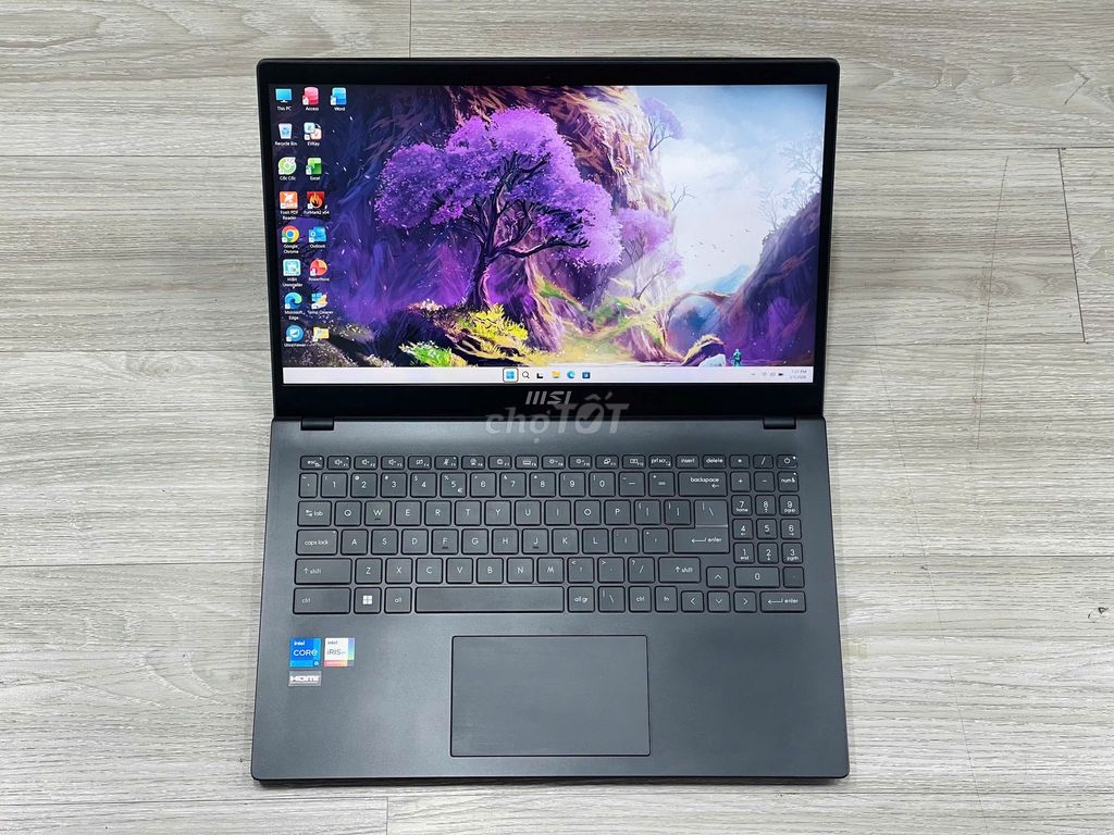 Msi Modern 15 B12MO  Core i5-1235U/Ram 8G/512G. Mua bán Laptop tại Quận Liên Chiểu Đà Nẵng được đăng bởi Gia Minh Shop hình 1