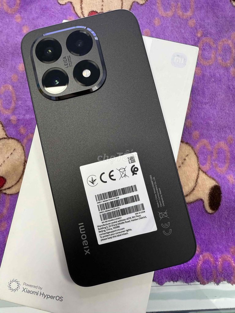 Xiaomi 15T 512GB Đen máy lướt. Mua bán Điện thoại tại Thành phố Bến Tre Bến Tre được đăng bởi Cô Mi hình 1