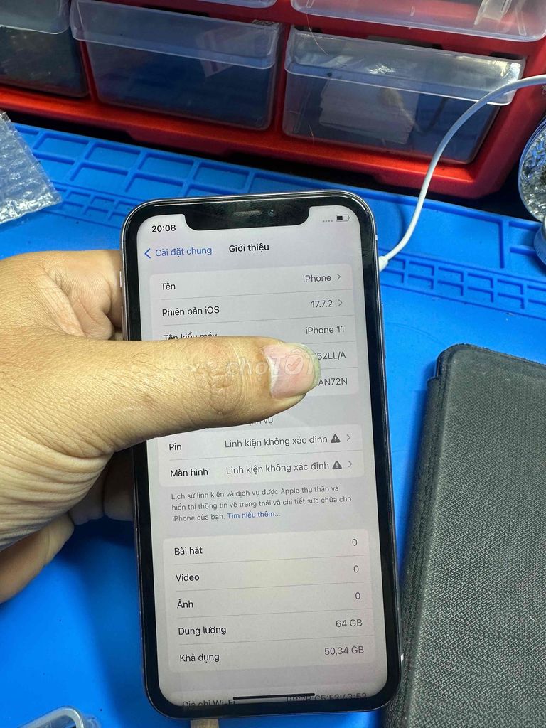 Apple iPhone 11 64GB Tím nhạt. Mua bán Điện thoại tại Thành phố Thuận An Bình Dương được đăng bởi tấn đức hình 1