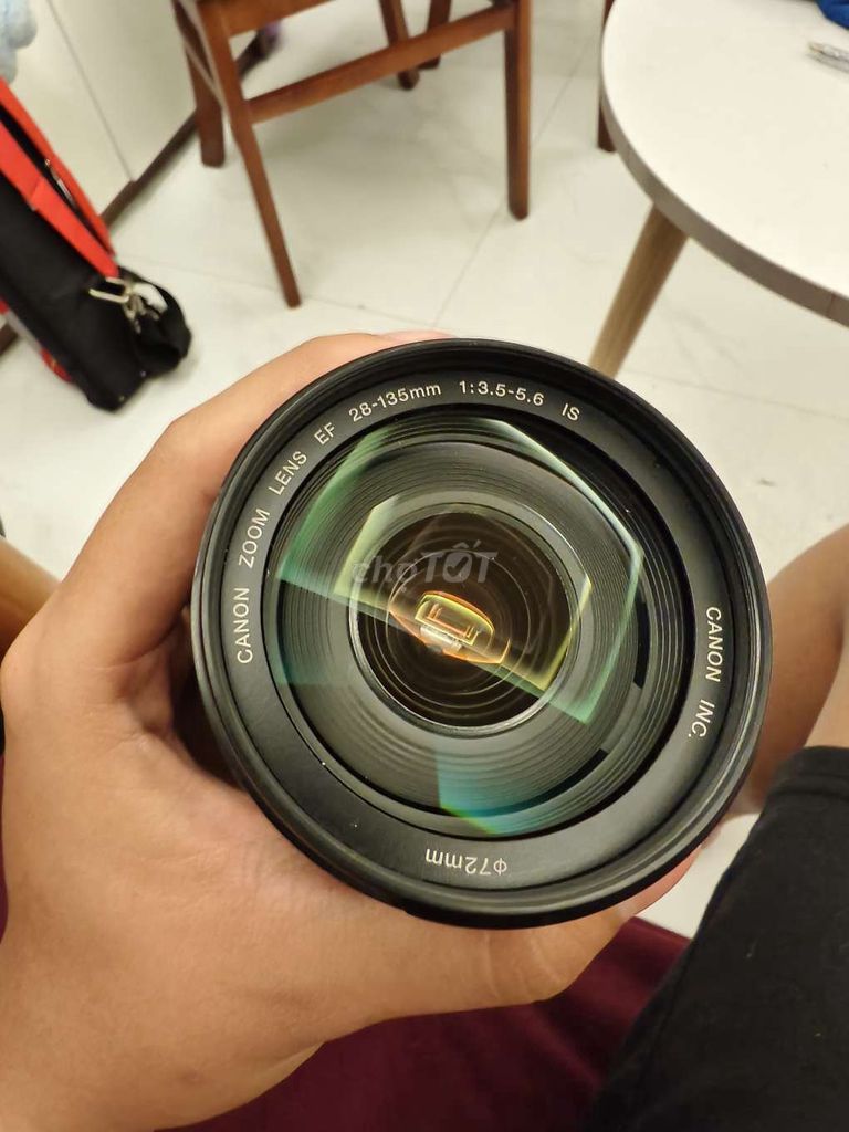 Ống kính Canon EF 28-135mm Đen. Mua bán Máy ảnh, Máy quay tại Quận Hoàng Mai Hà Nội được đăng bởi trần an hình 1