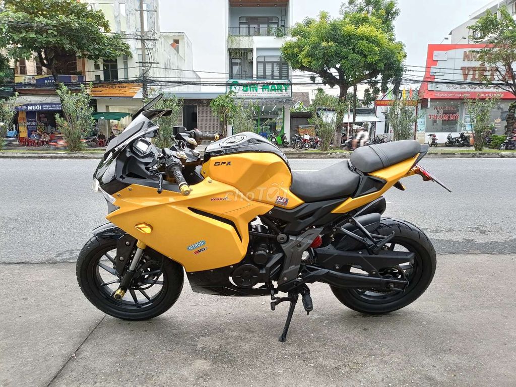 GPX Demon 150 2021 Vàng. Mua bán Xe máy tại Quận Liên Chiểu Đà Nẵng được đăng bởi long hình 4