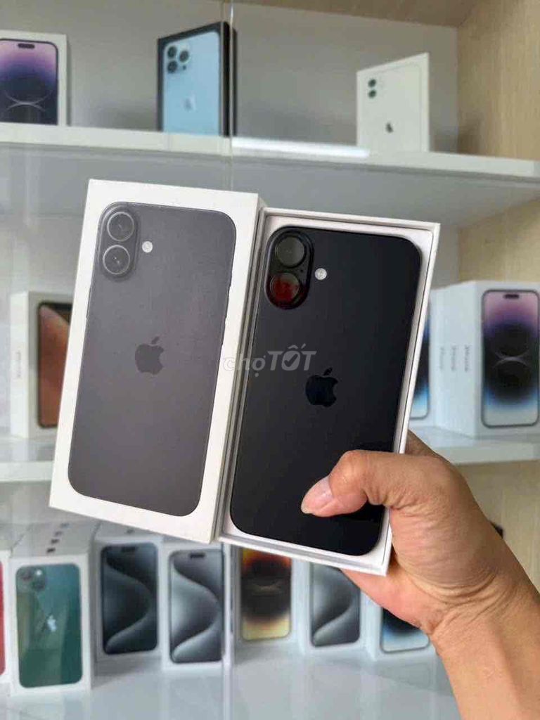 iPhone 16 Plus 128GB đen Qt zin Đep 98% pin 88%. Mua bán Điện thoại tại Thành phố Cà Mau Cà Mau được đăng bởi NHAN APPLE hình 1