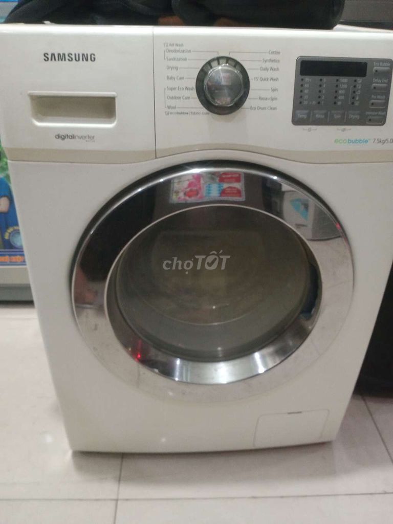 Máy giặt Samsung 7.5kg cửa trước. Mua bán Máy giặt tại Quận 7 Tp Hồ Chí Minh được đăng bởi nấm cao hình 1