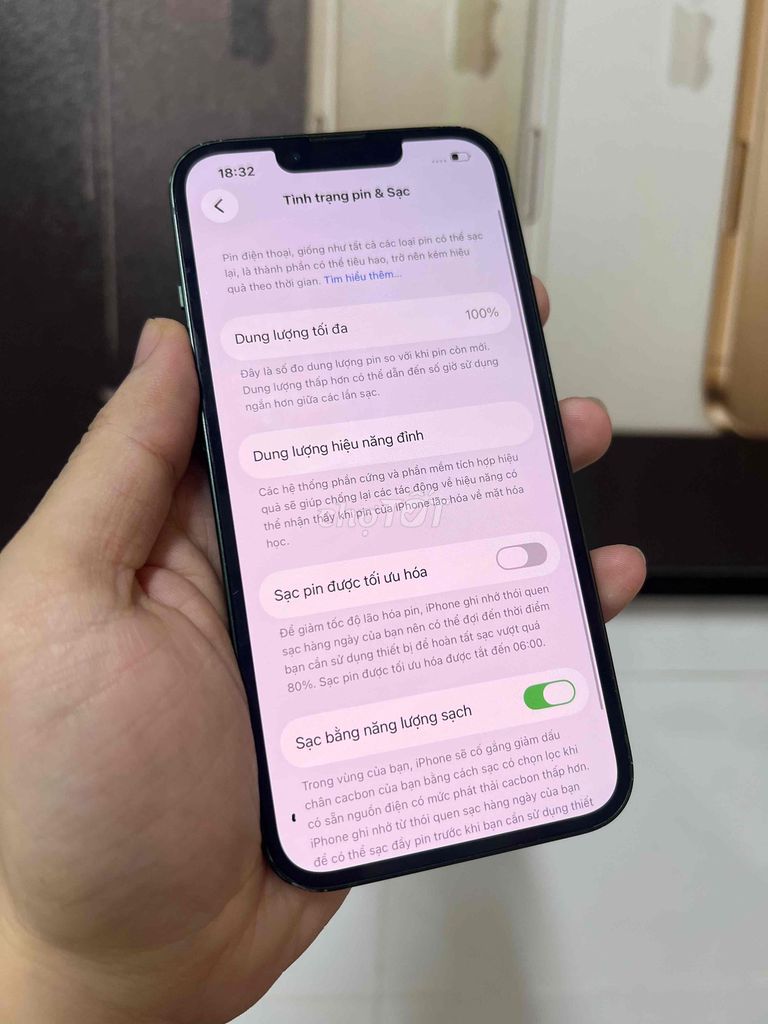 iPhone 13 128GB Xanh. Mua bán Điện thoại tại Quận Ninh Kiều Cần Thơ được đăng bởi Lê Trí Dũng hình 1