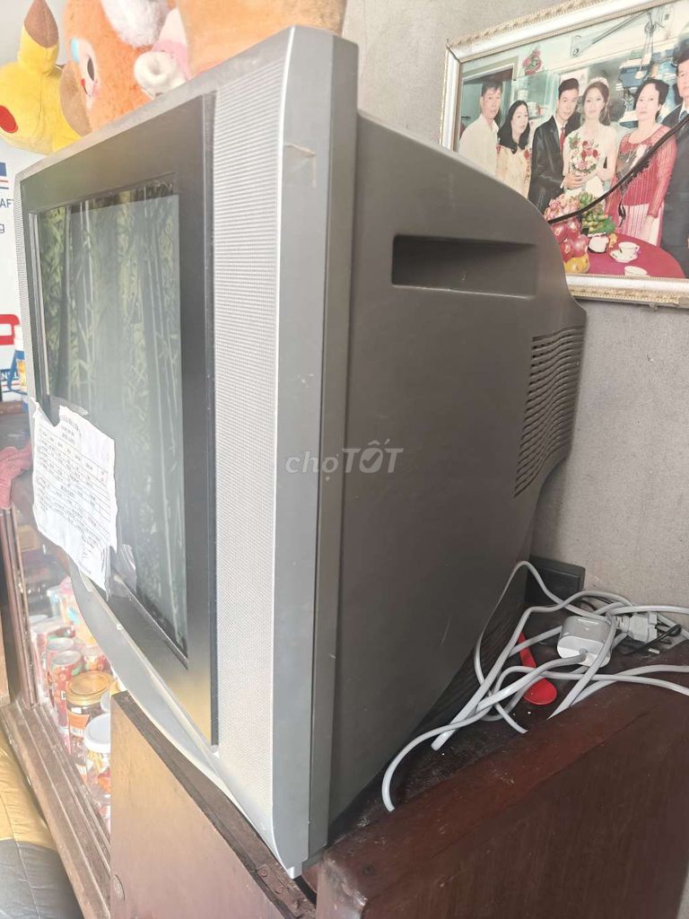 Tivi CRT Panasonic màu Xám. Mua bán Tivi, Âm thanh tại Quận Bình Thuỷ Cần Thơ được đăng bởi Ngọc Anh hình 1