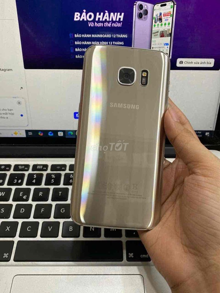 Samsung Galaxy S7 4/32GB Bạc giá rẻ. Mua bán Điện thoại tại Quận 3 Tp Hồ Chí Minh được đăng bởi Tuấn Nguyễn hình 1