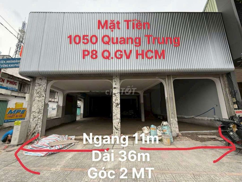 Căn góc 2MT Quang Trung 11x36 giá 45 tỷ