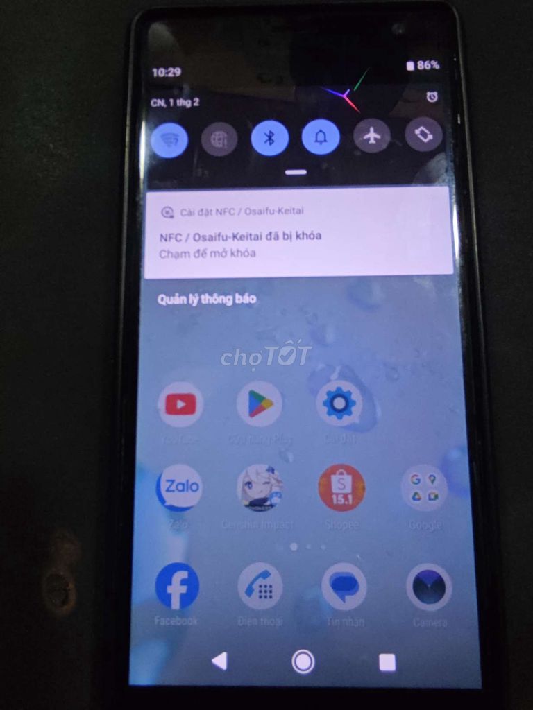 Sony XZ2 64GB lock. Mua bán Điện thoại tại Huyện Thường Tín Hà Nội được đăng bởi Vũ Hồng Thông hình 1