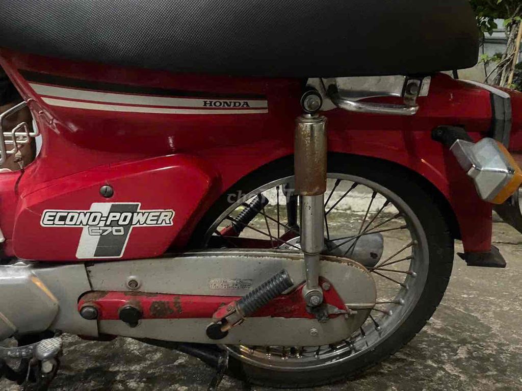 Honda Econo-Power C70 Đỏ, Trắng. Mua bán Xe máy tại Thị xã Phú Mỹ Bà Rịa - Vũng Tàu được đăng bởi Hai hình 9