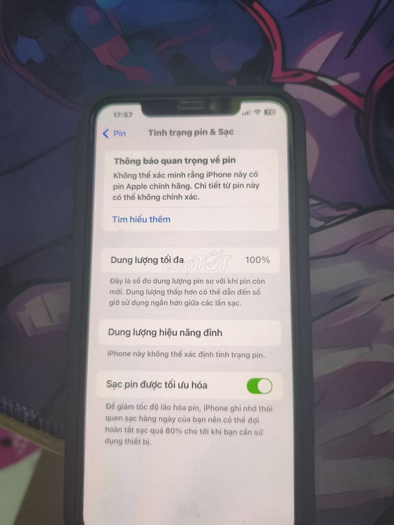iPhone XS Max 64GB. Mua bán Điện thoại tại Thành phố Thuận An Bình Dương được đăng bởi Đàm văn lĩnh hình 1