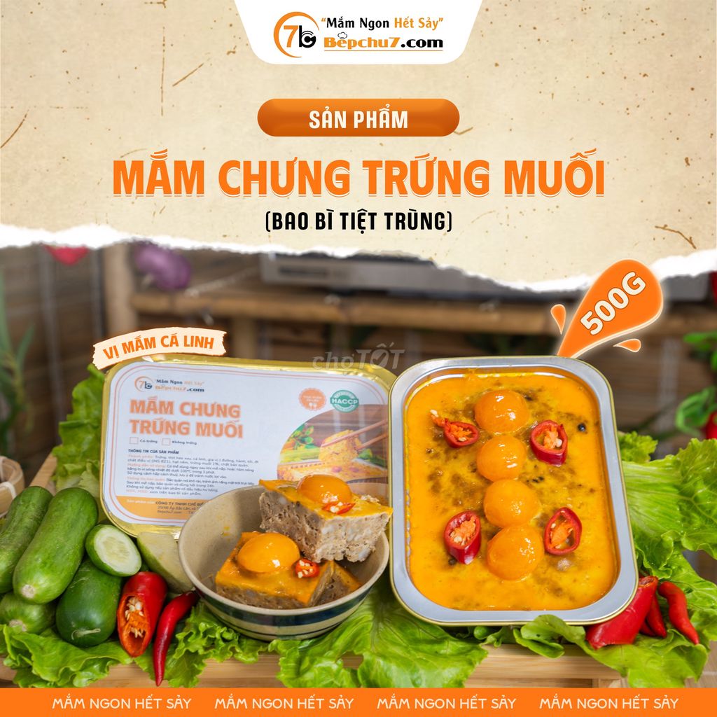 Mắm chưng cá linh 500g. Mua bán Đồ ăn, thực phẩm và các loại khác tại Huyện Hóc Môn Tp Hồ Chí Minh được đăng bởi Bếp Chú 7 hình 1