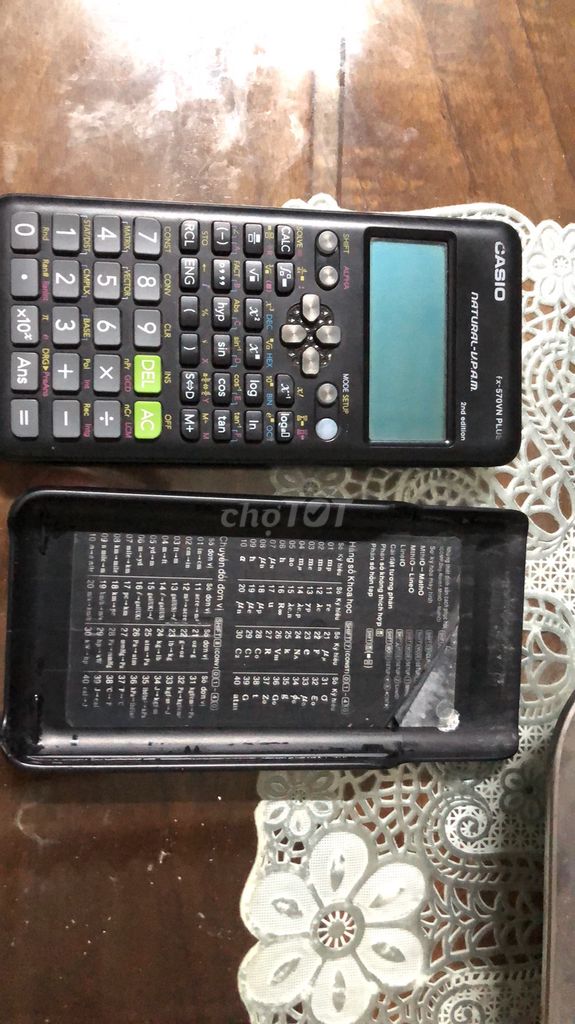 Máy tính khoa học Casio FX-570VN Plus Đen. Mua bán Đồ dùng văn phòng tại Huyện Hạ Hòa Phú Thọ được đăng bởi Phamlam hình 1