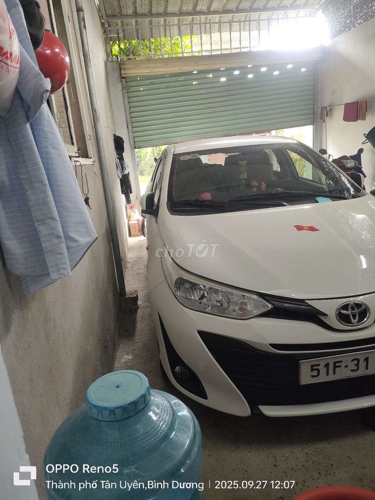 Toyota Vios 1.5G CVT 2019 Trắng Sedan. Mua bán Ô tô tại Thị xã Tân Uyên Bình Dương được đăng bởi phan cảnh phương hình 1