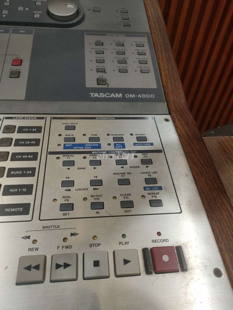 Mixer Tascam Dm4800 ( bị treo màn hình). Mua bán Tivi, Âm thanh tại Huyện Châu Đức Bà Rịa - Vũng Tàu được đăng bởi SOH Studio hình 4