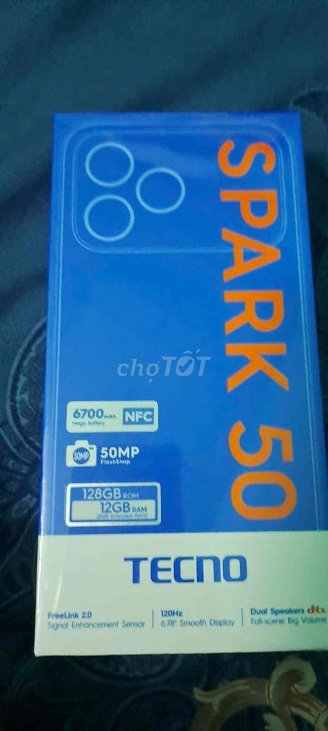 Tecno Spark 50 128GB Titanium Grey 12GB. Mua bán Điện thoại tại Thị xã Điện Bàn Quảng Nam được đăng bởi Hải hình 1
