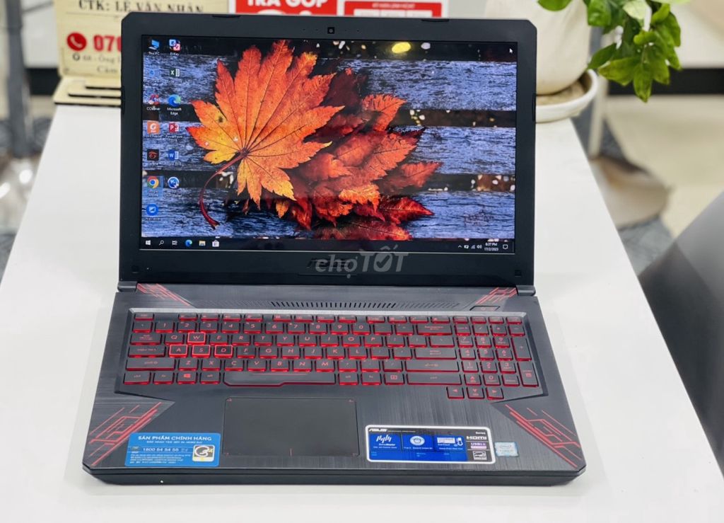 Asus TUF FX504 Core i5 8300H RAm 16GB VGA GTX 1050. Mua bán Laptop tại Quận Hải Châu Đà Nẵng được đăng bởi LAPTOP CỦ GIÁ RẺ ĐÀ NẴNG hình 1