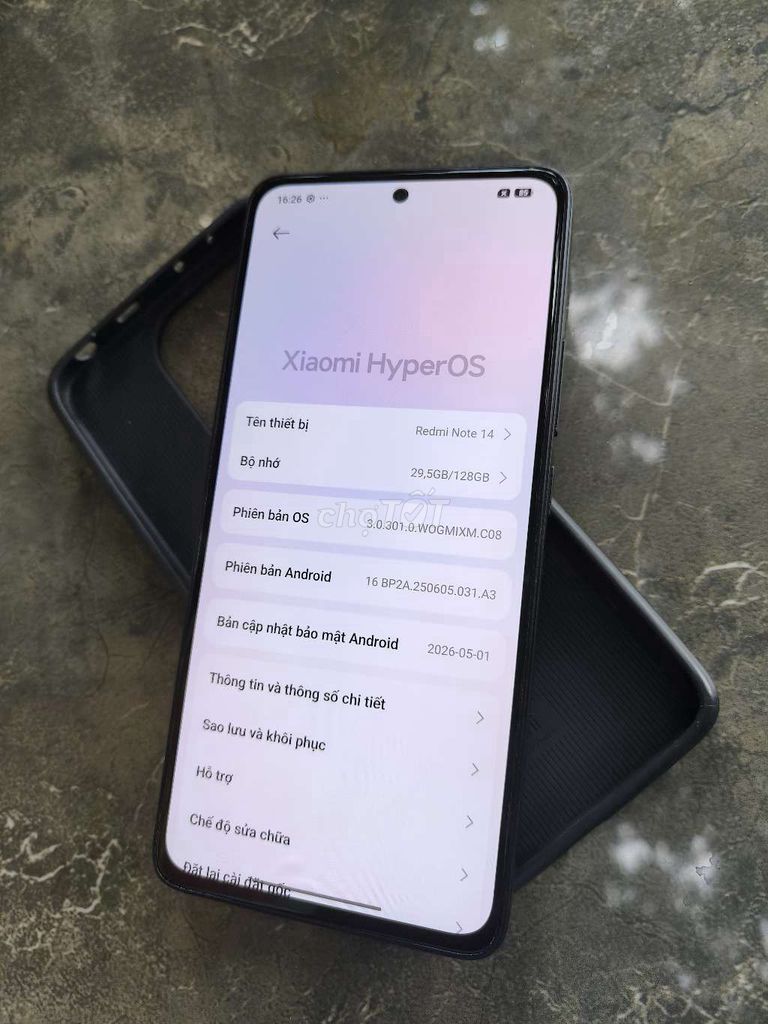Xiaomi Redmi Note 14 128GB Đen. Mua bán Điện thoại tại Quận Long Biên Hà Nội được đăng bởi hưng thiện  hình 1