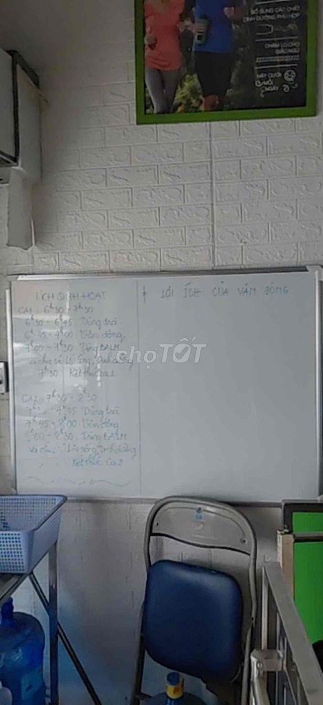 Bảng trắng 0.9x1.2m. Mua bán Đồ dùng văn phòng tại Quận Gò Vấp Tp Hồ Chí Minh được đăng bởi Mỹ Ly  hình 1