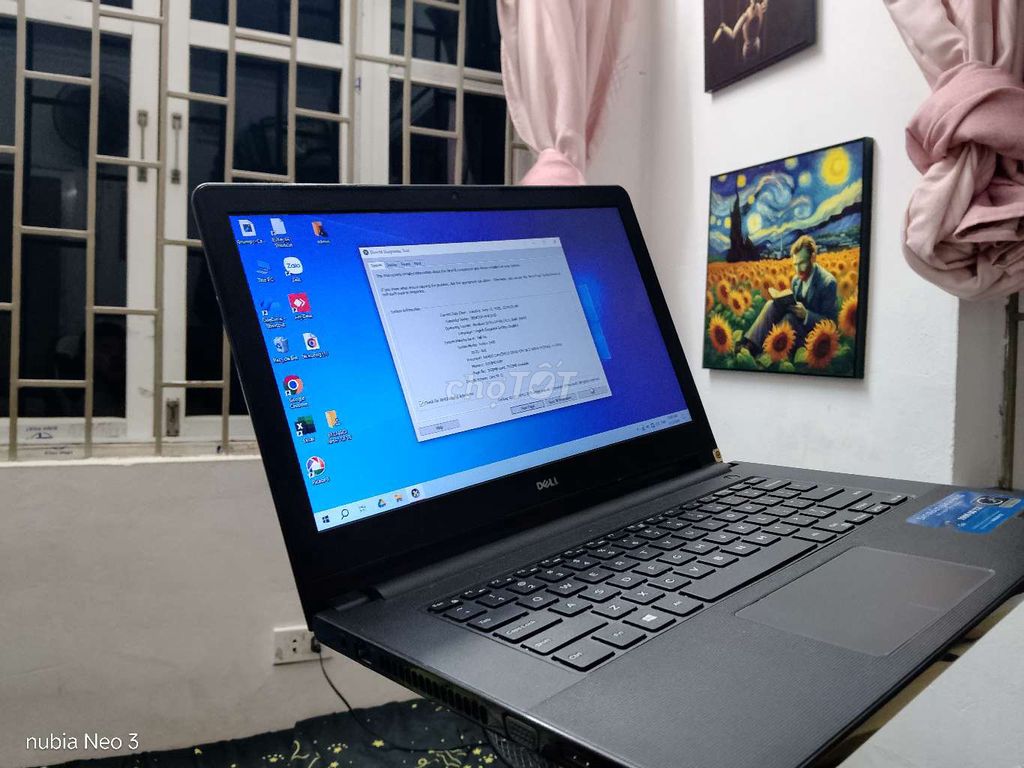 Laptop dell  ram 8gb pin trâu 3-4 tiếng  máy đẹp. Mua bán Laptop tại Quận Hoàng Mai Hà Nội được đăng bởi Nguyễn Nam hình 1
