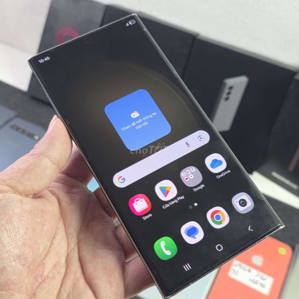 Samsung S23 Ultra 256GB Xanh lá Mỹ. Mua bán Điện thoại tại Quận Thanh Xuân Hà Nội được đăng bởi tot didong hình 1