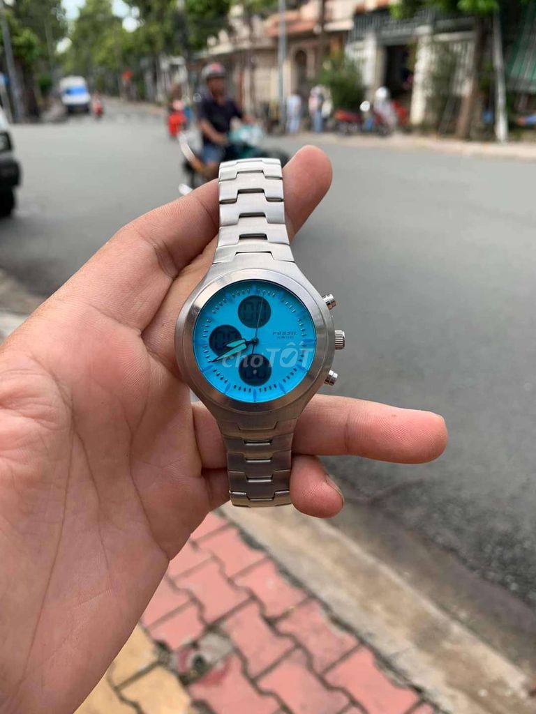 FOS.SIL Chronograph Digital 

- Mặt 40mm