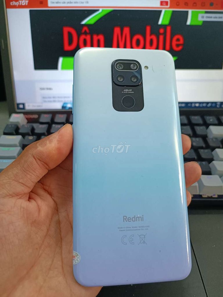 XIAOMI REDMI NOTE 9 4GB.128GB PIN 5020 FULL CN. Mua bán Điện thoại tại Quận Bình Thạnh Tp Hồ Chí Minh được đăng bởi Dân Mobile hình 1