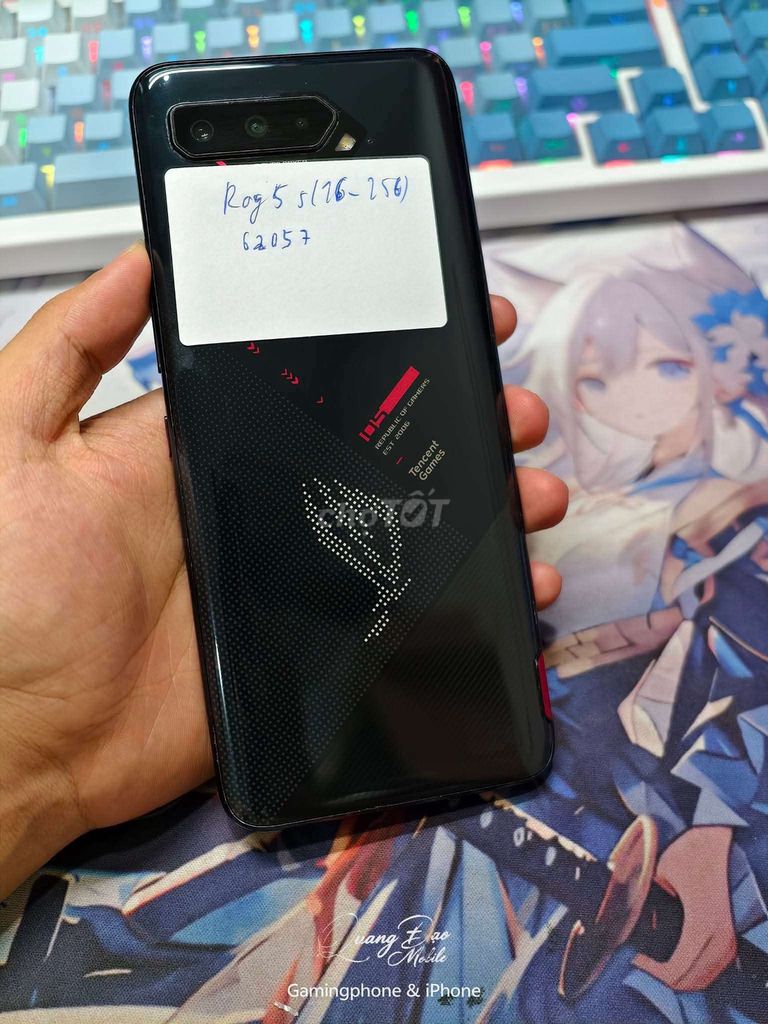 ROG Phone 5S 16GB/256GB Đen Đã sử dụng. Mua bán Điện thoại tại Quận Hà Đông Hà Nội được đăng bởi Đạo Nguyễn hình 1