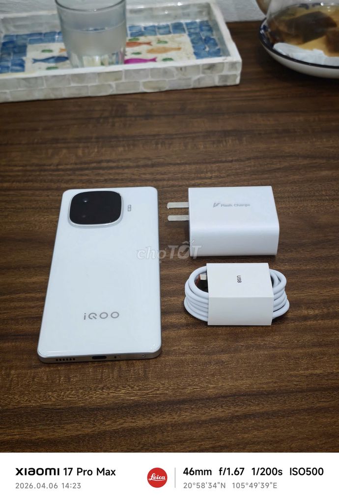 Vivo IQOO Z9 5G 8/256 Trắng sạc 80w có ship COD. Mua bán Điện thoại tại Quận Hoàng Mai Hà Nội được đăng bởi Android Top hình 1