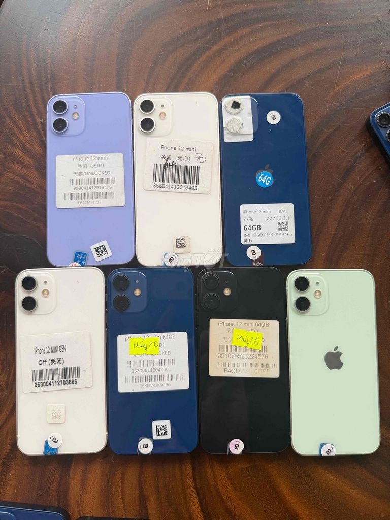 Apple iPhone 12 mini 64GB Máy zin. Mua bán Điện thoại tại Thành phố Buôn Ma Thuột Đắk Lắk được đăng bởi phùng vĩnh hình 1