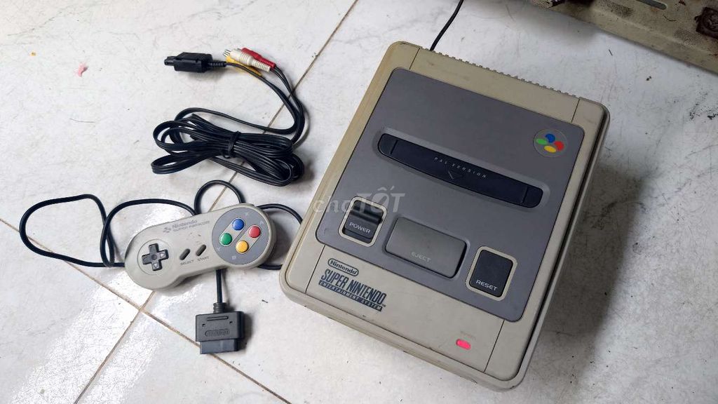 Máy chơi game Nintendo Super NES Xám. Mua bán Thiết bị chơi game tại Quận Bình Tân Tp Hồ Chí Minh được đăng bởi Shop đồ cũ hình 1