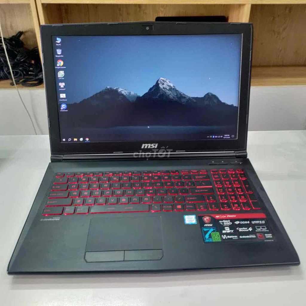 MSI GL62 i5-7300HQ 16GB SSD 240GB GTX 1050 15.6”. Mua bán Laptop tại Thành phố Thủ Đức Tp Hồ Chí Minh được đăng bởi Laptop Gia Phát hình 1