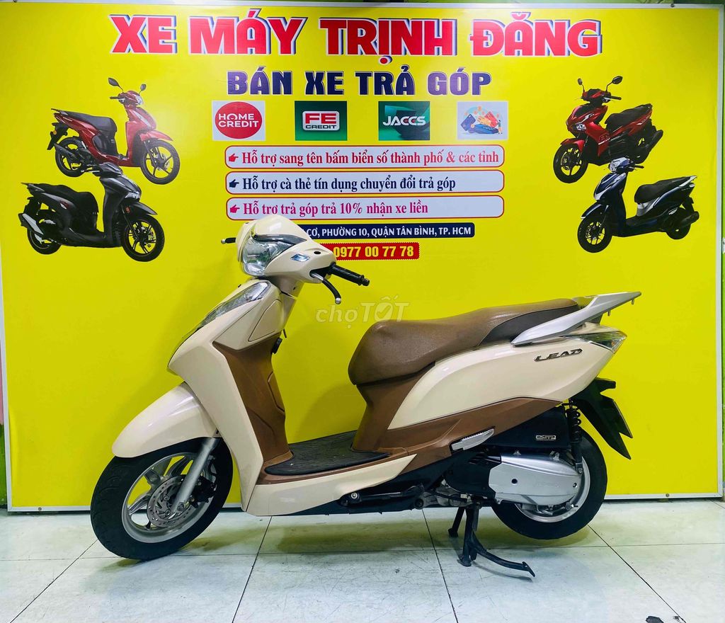 Honda lead 125 Fi hỗ trợ góp trả 2tr nhận xe