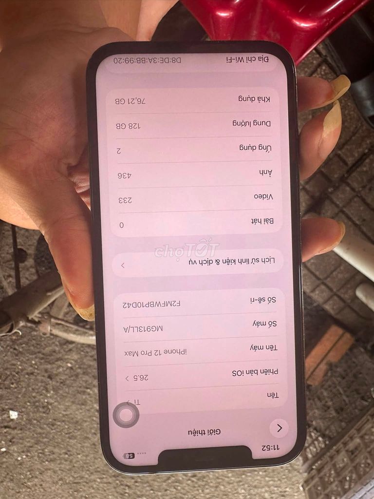 Apple iPhone 12 Pro Max 128GB Xanh. Mua bán Điện thoại tại Thị xã Bến Cát Bình Dương được đăng bởi Hội Đồ Điện Tử hình 1