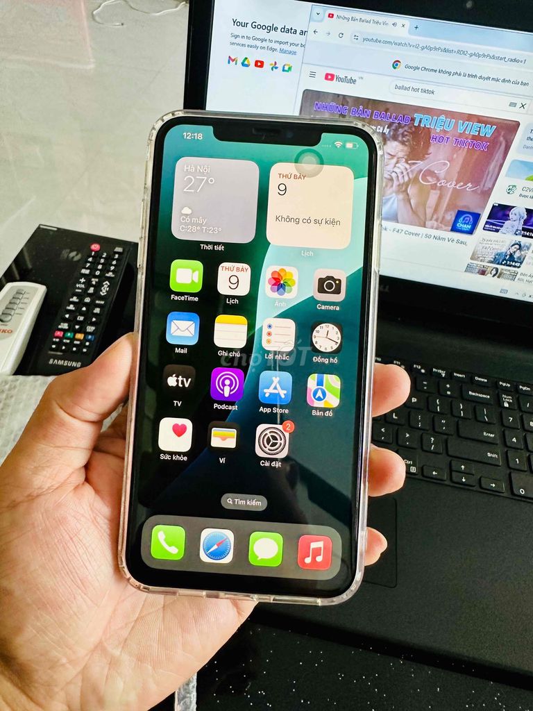 Apple iPhone XS Max 256GB Trắng Đã qua sử dụng. Mua bán Điện thoại tại Thành phố Nha Trang Khánh Hòa được đăng bởi Quý Pipoy hình 1