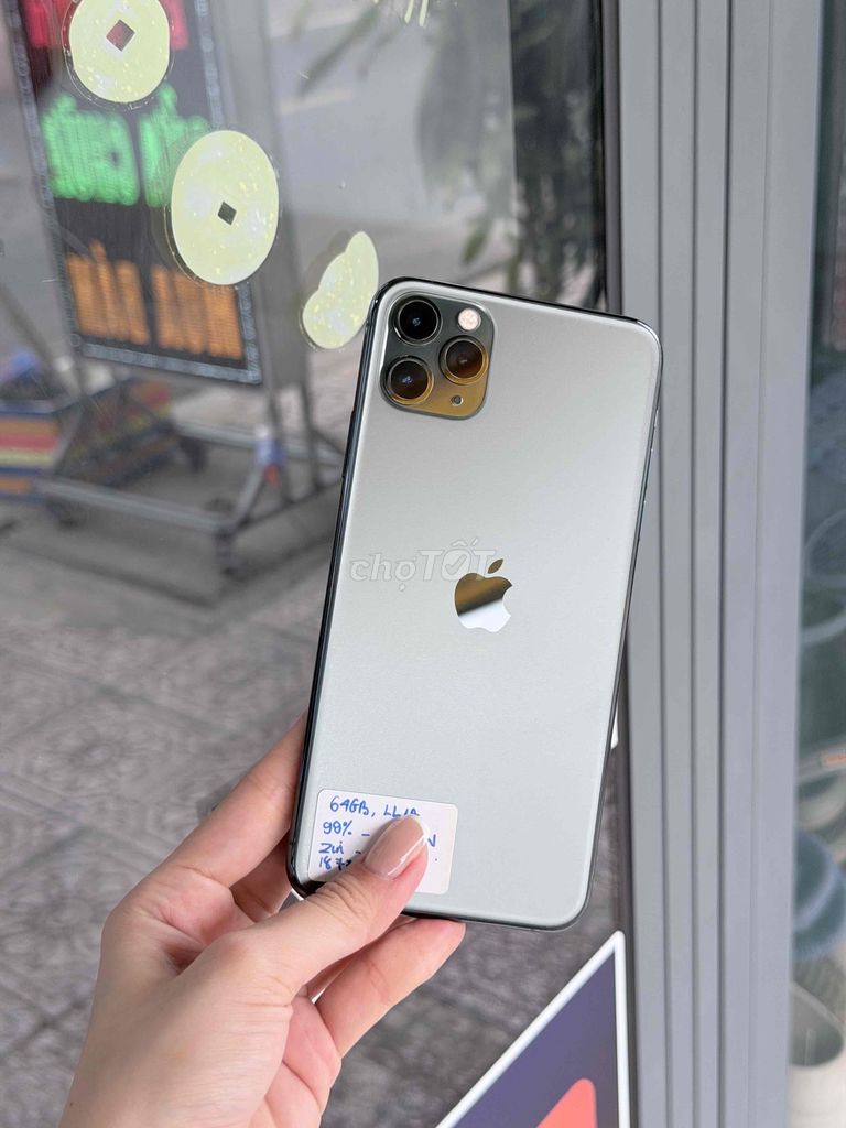 Apple iPhone 11 ProMax 64GB Quốc Tế Chính Hãng 99%. Mua bán Điện thoại tại Quận 8 Tp Hồ Chí Minh được đăng bởi TRƯỜNG MOBILE  hình 1