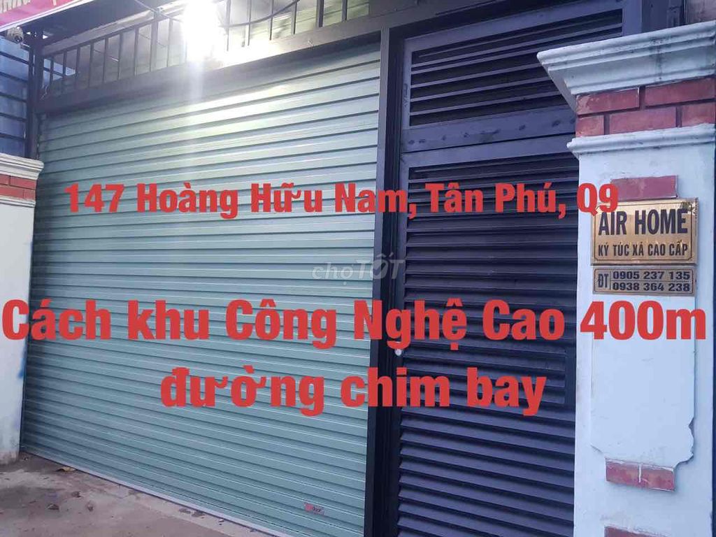 Ki-Ốt mặt tiền đường Hoàng Hữu Nam, giá siêu rẻ 4,5tr